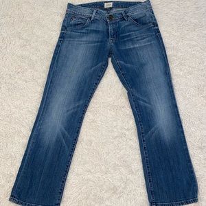 Hudson Women's Jeans Pants 29 Blue Wash Denim Stretch Low Rise Skinny USA Made